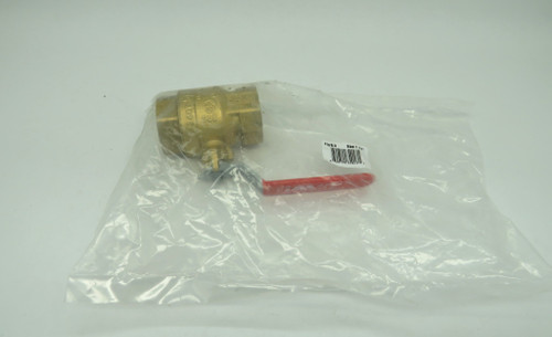 M. A. Stewart B-3-1-1/4 Ball Valve 1-1/4" Brass 150WSP 600 WOG NWB