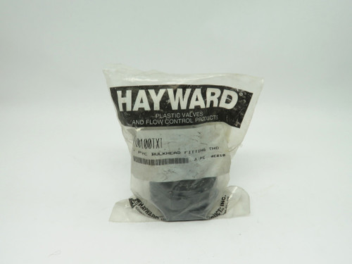 Hayward BF10100TXT 1" PVC Bulkhead Fitting THD NWB