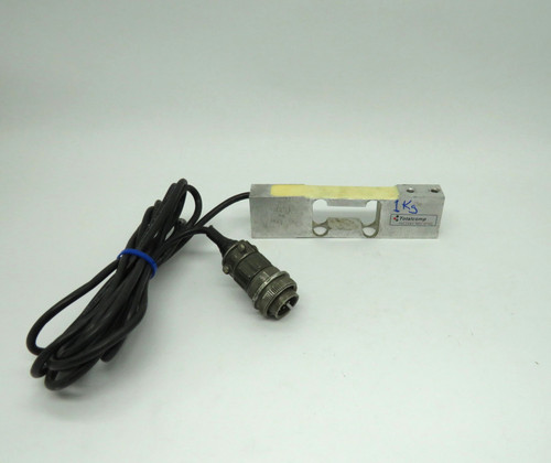 Tedea Huntleigh 1042 Single Point Load Cell w/ Connector 1Kg Capacity USED