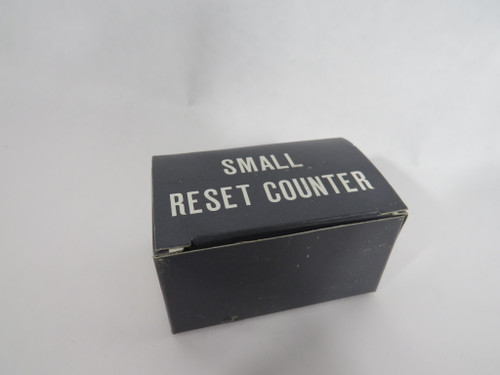 Generic MB50250 Small Reset Counter w/Knob Reset 5-Digit NEW