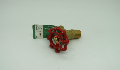 Aqua Dynamic 102-043 1/2" Boiler Drain Valve 125PSI Brass Male NOP
