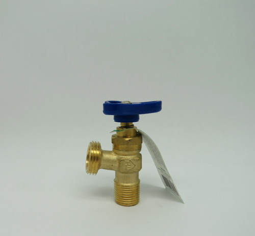 Aqua Dynamic 1382-043 1/2" Boiler Drain Valve 125PSI Brass Male NOP