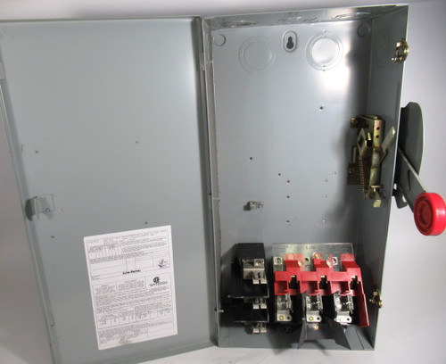 Cutler-Hammer 1HD363 Heavy Duty Safety Switch & Enclosure 600V 100A USED