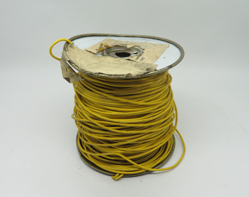 Generic U-LE76241 Spooled Wire 600V 16/26B AWG 30 Mils 127m Yellow