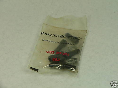 New Warner Electric 5321-101-001 bolts 5321101001 !!!!!