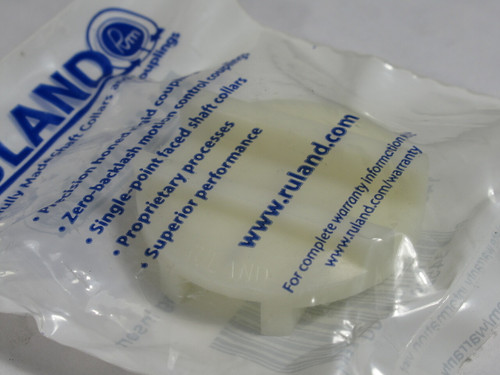 Ruland OD26/41-NL Coupling Insert 1-5/8"OD Zero Backlash Nylon NWB