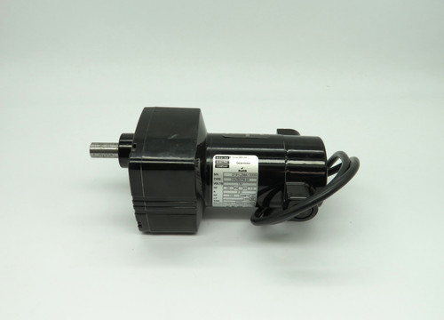 Bodine DC Gearmotor 6:1 3.3Lb-in 1/29HP 417RPM 130VDC 0.30A *Some Rust* USED