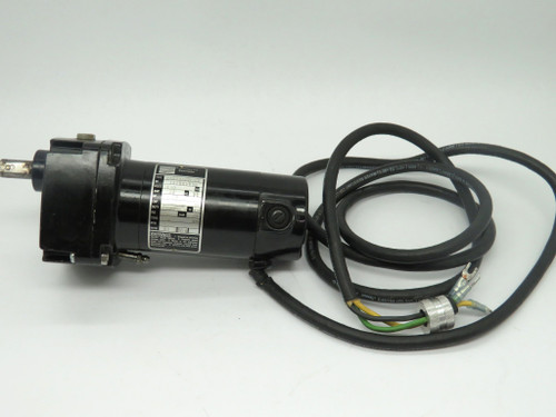 Bodine Electric DC Gearmotor 60:1 40lb/in 1/17HP 42RPM 130VDC CABLE DAMAGE USED