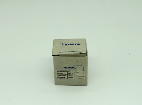 Pitanco 151A13 Pressure Gauge 0-160psi 1.5"(40mm) D 1/8"NPT *Open Box* NEW