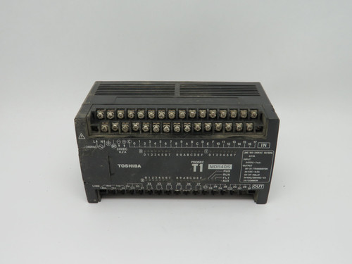 Toshiba TDR140S6S Programmable Controller 24VDC Input *Cosmetic Damage* USED