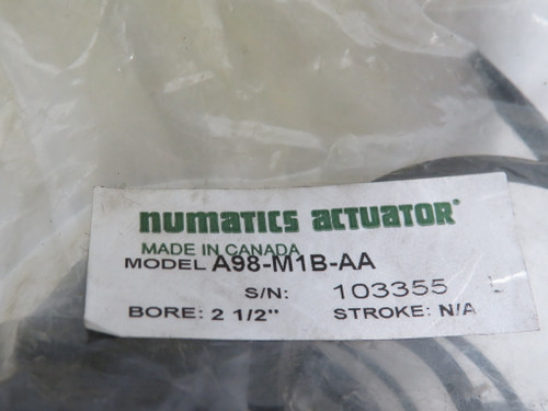 Numatics A98-M1B-AA NFPA Cylinder Repair Kit A Series 2-1/2" NWB