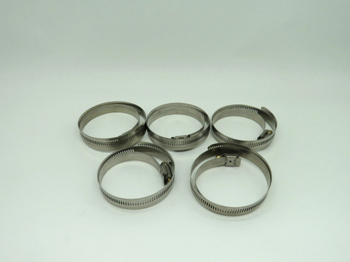 Breeze 100-104H Hose Clamp 4-1/8" - 7" Clamp Range 9/16" W 5-Pack *Open Bag* NWB