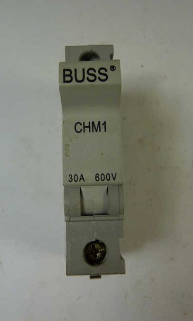 Bussmann CHM1 Fuse Holder 30 Amp 600V 1P USED