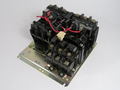 Allen-Bradley 505-BOD-17-90011 Reversing Starter DAMAGE + MISSING SCREWS USED