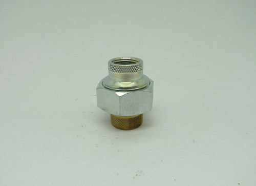 Watts LF3003-3/4 Threaded 3/4" Dielectric Union Fitting 250PSI Steel/Brass NOP