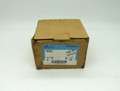 Cooper Crouse Hinds 461DC 3/4" Conduit Coupling Lot of 18 *Open Box* NEW