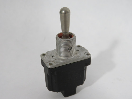 Microswitch 1NT1-7 (On)-Off-(On) Toggle Switch *Missing Screws and Washers* USED