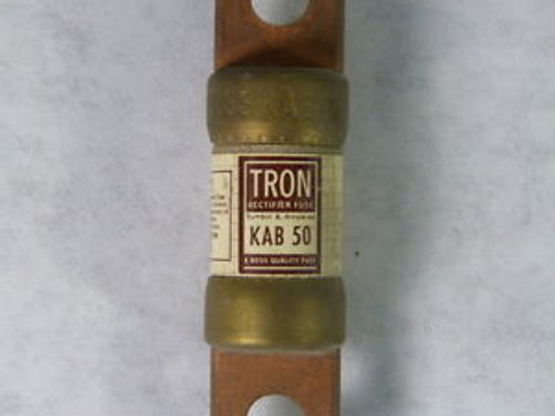 Tron KAB-50 Rectifier Fuse 30A 250V USED