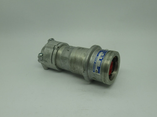 Crouse-Hinds APR3465-M54 Arktite Connector 30A 250VDC 600VAC 3W 4P USED