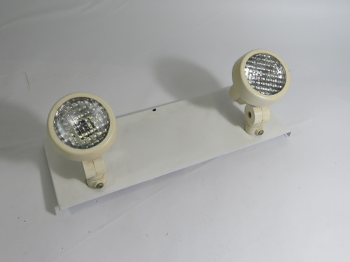 Luminaire 110823 Double Safety Light Assembly 6V 9W USED