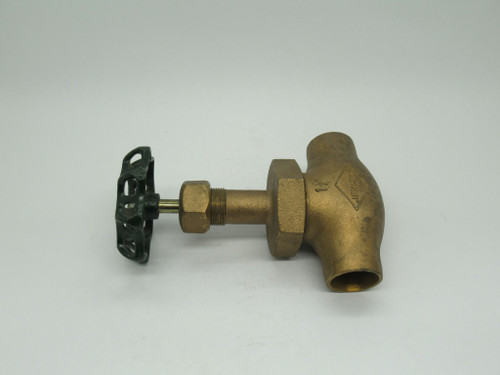 Jenkins 106BP-1-1/4 Threaded Bonnet 1-1/4" Globe Valve 300WOG Bronze USED