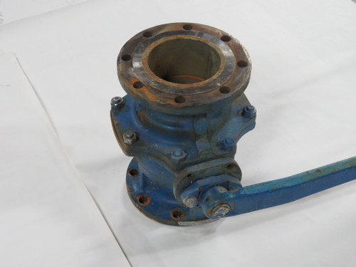 FNW Valve Co 601-150 WCB Ball Valve 6" Ports COSMETIC DAMAGE USED