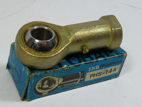 IKD Bearing PHS-14A Rod End Bearing Brass ! NEW !