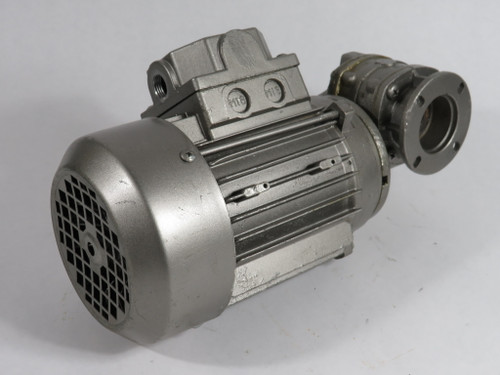 Bonani 0.25kW 1380RPM 230-400V 3Ph C/W Gear Reducer 7:1 *COSMETIC DMG* USED