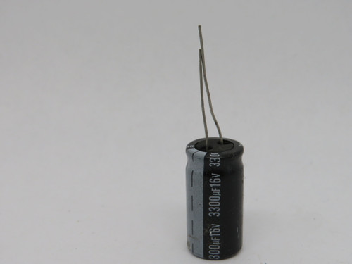 Mallory VPR332T016N1L Aluminum Electrical Radial Capacitor 16V 3300uf USED