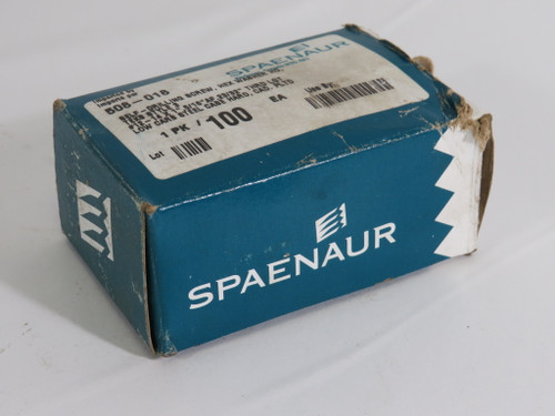 Spaenaur 508-018 Self-Drilling Screw #12-14 x 1" Lot of 125 Damaged Box NEW