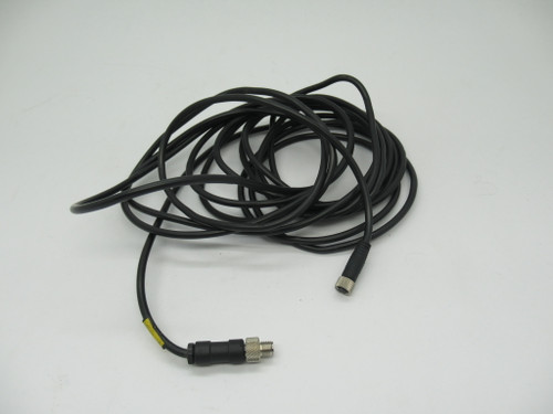 Binder 79-3382-45-04 Sensor Actuator Cable 4A 30V M/F M8 4Pole 5m USED