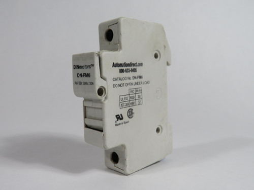 Automation Direct DN-FM6 Fuse Holder 30A 600V 1-Pole USED