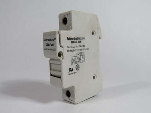 Automation Direct DN-FM6 Fuse Holder 30A 600V 1-Pole USED