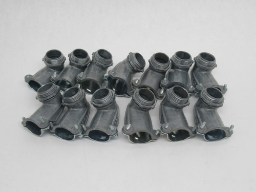 Sigma ASQ075 Die Cast Zinc Squeeze Connector 3/4" Lot of 13 NOP