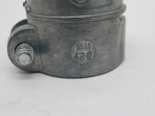 Halex 20422 42-2 Zinc Squeeze Conduit Connector 3/4" Lot of 2 NOP