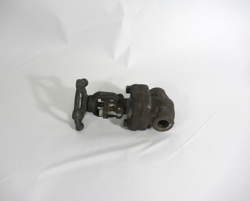 Lunkenheimer 4102 Gate Valve 1/2" 800PSI@850F *Rust* USED