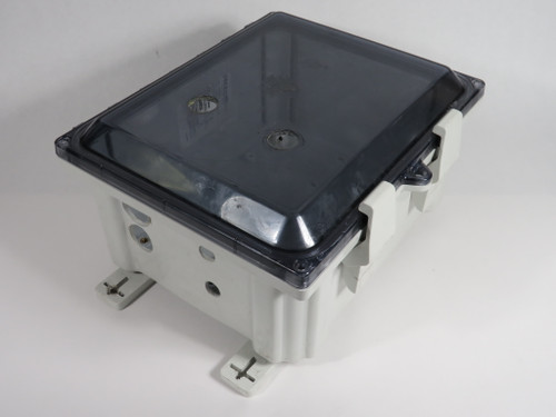AttaBox AH1084C Enclosure 10x8x4" Polycarbonate COSMETIC DAMAGE USED