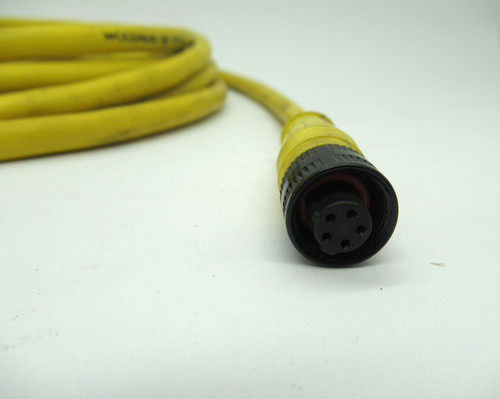 Woodhead 705000A03F120 Pigtail Cordset 250V 4A 5P Female USED