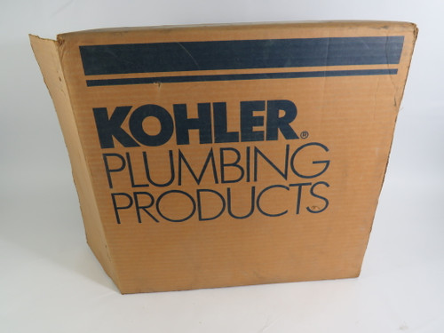 Kohler K-6019 Gimlet Bar Sink 3 Hole Black 15x15" Shelf Wear NEW