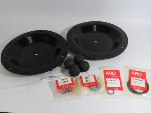 ARO 637124-22 Fluid Section Service Kit W/ Nitrile Balls & Diaphragms NEW