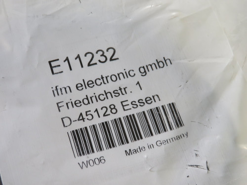 IFM E11232 Connecting Cable With Socket 8 Pole Connection 5m Cable NWB
