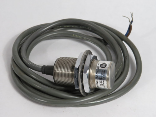 Allen-Bradley 871TM-BH15N30-A2 Proximity Switch 20-250VAC/DC 2-25mA DC USED