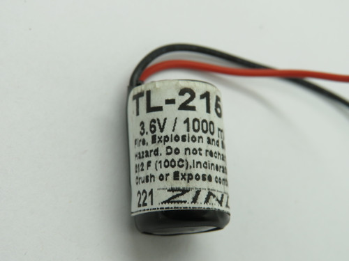 Zingz TL-2150/C Lithium Battery 3.6V 1000mA USED