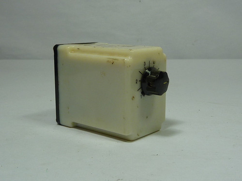Potter & Brumfield CKB-38-77060 Time Delay Relay 0.6-60Sec 10A@240VAC USED