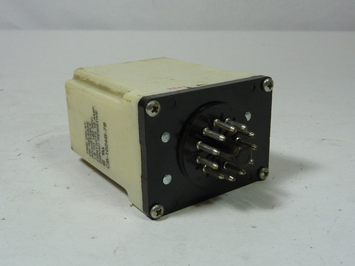 Potter & Brumfield CB-1024B-78 Time Delay Relay 1.8-180Sec 10A@240VAC USED
