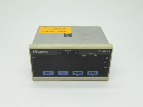 Mitutoya 02ADD400 D-EV Display Unit 12-24VDC 001372 NOP