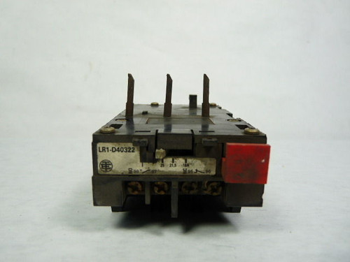 Telemecanique LR1-D40322 Non-Delay Overload Relay 3P 70A 600VAC USED