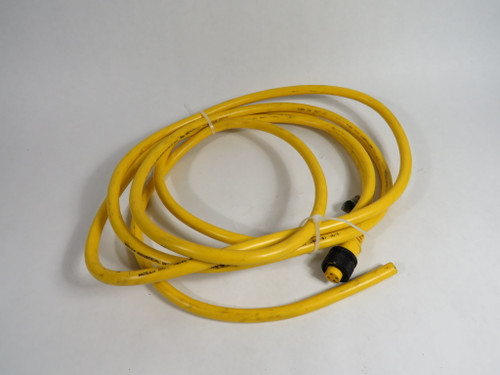 Molex 104006K03M050 Mini-Change A-Size Cordset 600V 4P *Cut Cable* 12' USED