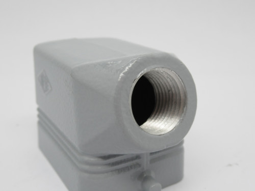 Ilme CHOT-06.4-L Rectangular Connector Hood 2Peg Side Cable Entry 1/2"NPT NOP