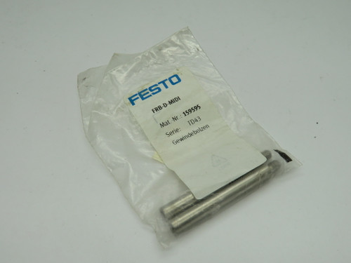 Festo 159595 FRB-D-MIDI Threaded Stud Bolt 2-Pack NWB